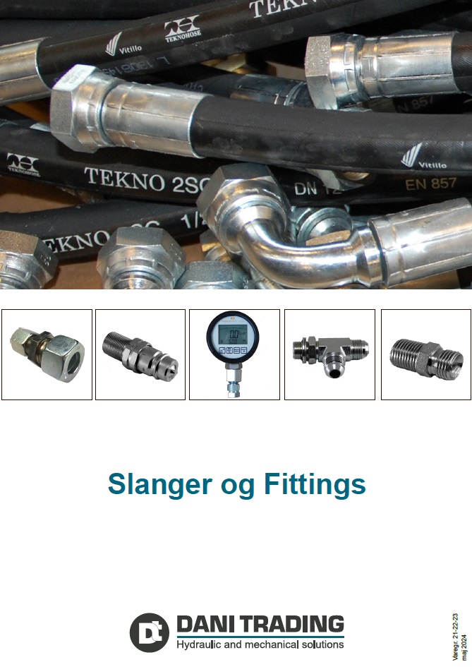 Slange og fittings katalog